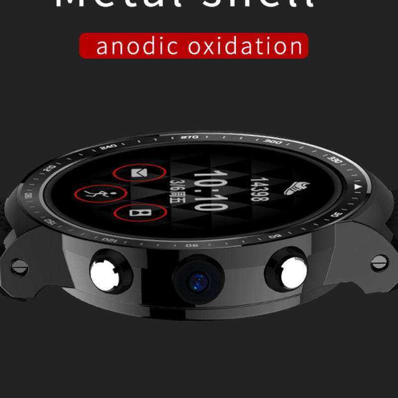 X300 H1 round screen smart watch with anodic oxidation metal shell.