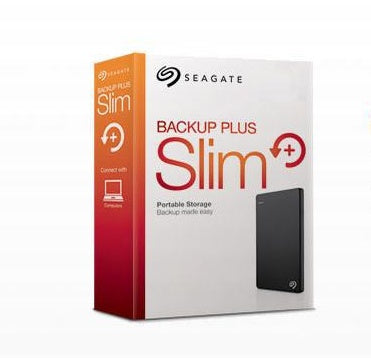 Seagate Backup Plus Slim mobile hard drive 2.5-inch portable storage with USB 3.0 and backup software