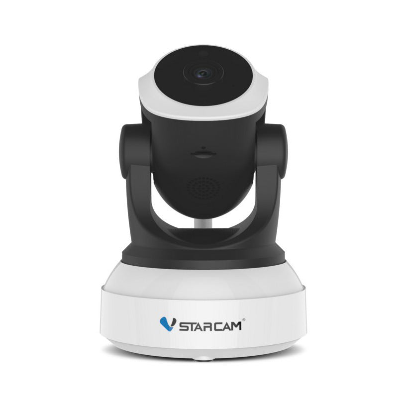 Wi-fi surveillance camera with 720P resolution, pan-tilt design, night vision, and AI smart features