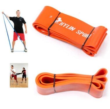 Nature Pure Latex resistance bands, 6 sizes, power training loop, fitness strength expander.