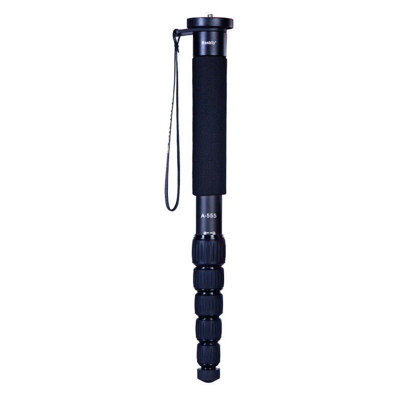 SLR Camera Aluminum Alloy Monopod with Anti-Skid Locking, Model A-555.