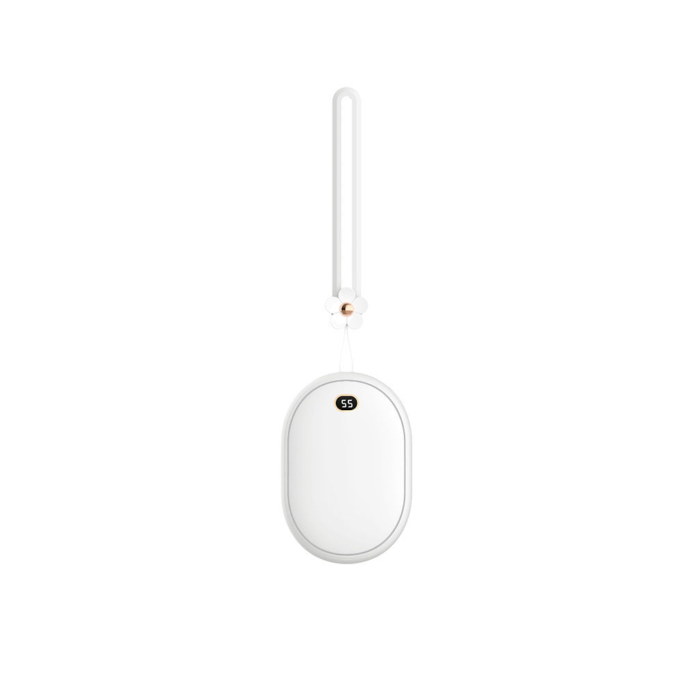 Mini power bank with USB charging, 10000mAh capacity, and TYPE-C interface.