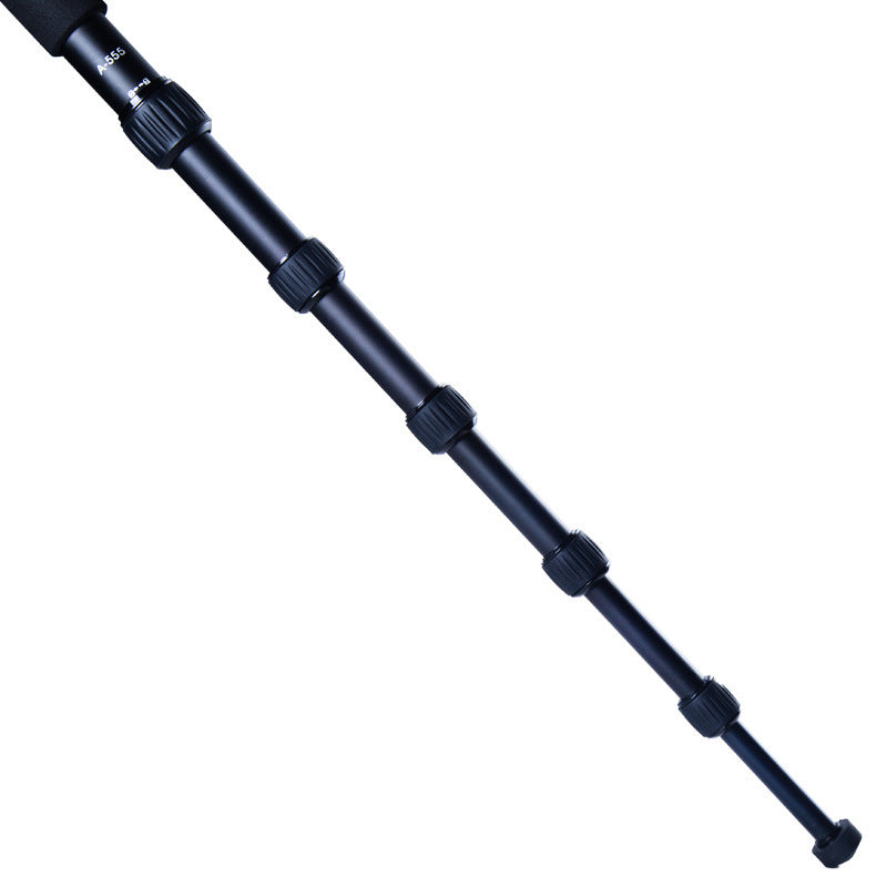 SLR Camera Aluminum Alloy Monopod, Model A-555 with dust-proof locking, 6 sections.